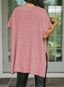 “Olive” Ribbed Tunic Knit