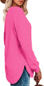 "Harper Luxe" Long Sleeve Tunic Top