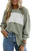 "Boardwalk Breeze" Striped Colorblock Top