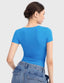 "Snatch Tee" Seamless Compression Top