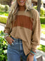 "Boardwalk Breeze" Striped Colorblock Top