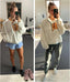 The "Cassie" Colorblock Fleece Pullover