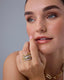 Infinity Spark Moissanite Ring