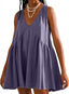 Nuvira | Sleeveless V-Neck Mini Sundress