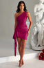 Eloria | One-Shoulder Ruched Mini Dress