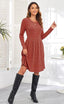 "Maeve" Knit Fit & Flare Dress