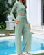 ElevateEase™ 2-Piece Ribbed Lounge Set