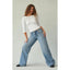Rhea Medium Indigo Wide-Leg Jeans