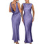 “Layla” Satin Cowl Maxi Dress