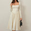 "Marin" Off-Shoulder Knit Dress
