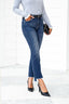 Emilia Cropped Kick Flare Jeans