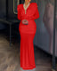 Solviera | Slim Fit Maxi Evening Dress