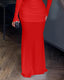 Solviera | Slim Fit Maxi Evening Dress
