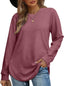 "Harper Luxe" Long Sleeve Tunic Top