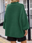 "Maeve" Slouch Knit Turtleneck Pullover