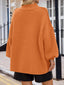 "Maeve" Slouch Knit Turtleneck Pullover