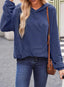 "Bree" Ribbed Knit Hoodie
