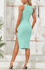 "Tessa" Cutout Midi Dress