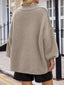"Maeve" Slouch Knit Turtleneck Pullover
