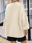 "Maeve" Slouch Knit Turtleneck Pullover