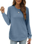 "Harper Luxe" Long Sleeve Tunic Top