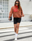 The "Cassie" Colorblock Fleece Pullover