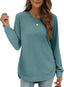 "Harper Luxe" Long Sleeve Tunic Top