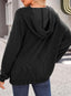 "Bree" Ribbed Knit Hoodie