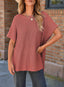 “Olive” Ribbed Tunic Knit