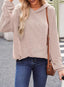 "Bree" Ribbed Knit Hoodie