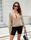 The "Cassie" Colorblock Fleece Pullover