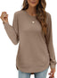 "Harper Luxe" Long Sleeve Tunic Top
