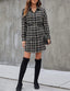 The "Hunter" Plaid Shacket Dress