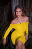 Velisse | Off-Shoulder Long Sleeve Ruched Party Mini Dress