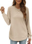 "Harper Luxe" Long Sleeve Tunic Top