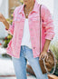 "Indie" Distressed Denim Shacket