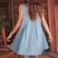 Nuvira | Sleeveless V-Neck Mini Sundress