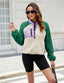The "Cassie" Colorblock Fleece Pullover