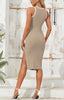 "Tessa" Cutout Midi Dress