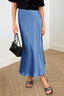 Florin | Satin Bias-Cut Midi Skirt