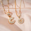 "Luna" Custom Letter Pendant Necklace