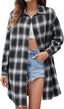 The "Hunter" Plaid Shacket Dress