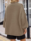 "Maeve" Slouch Knit Turtleneck Pullover