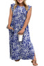 Olivrae | Summer Maxi Dress with Pockets
