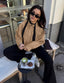 Noa | Faux Suede Oversized Jacket
