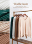 "Harlow" Waffle Knit Oversized Sweater