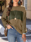 "Boardwalk Breeze" Striped Colorblock Top