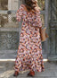 Nivaro | Boho Floral Maxi Dress
