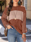 "Boardwalk Breeze" Striped Colorblock Top