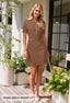 Velmorra | Elegant Slim Fit Pencil Work Dress